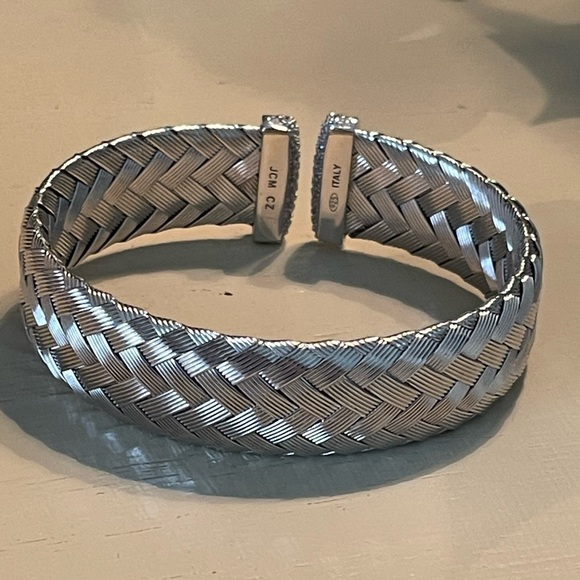 JCM Sterling Silver Cuff Bracelet - Picture 11 of 11